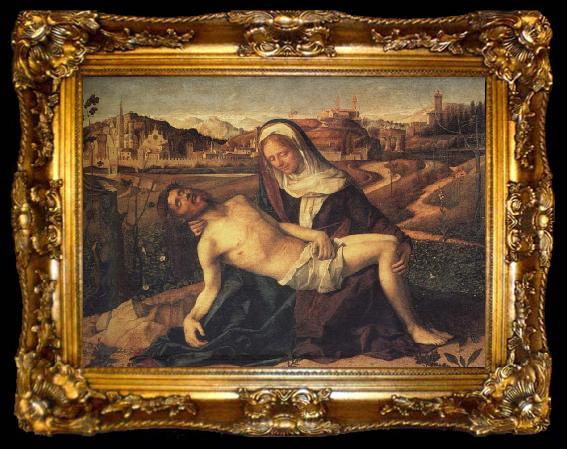 framed  Gentile Bellini Pieta, ta009-2